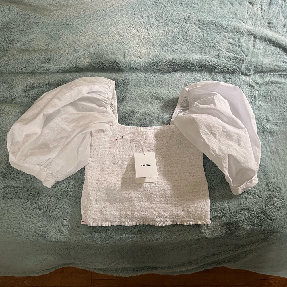 Xirena Issa Crop Top Size M